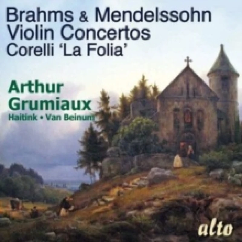 Image of Brahms and Mendelssohn: Violin Concertos/... CD / Album