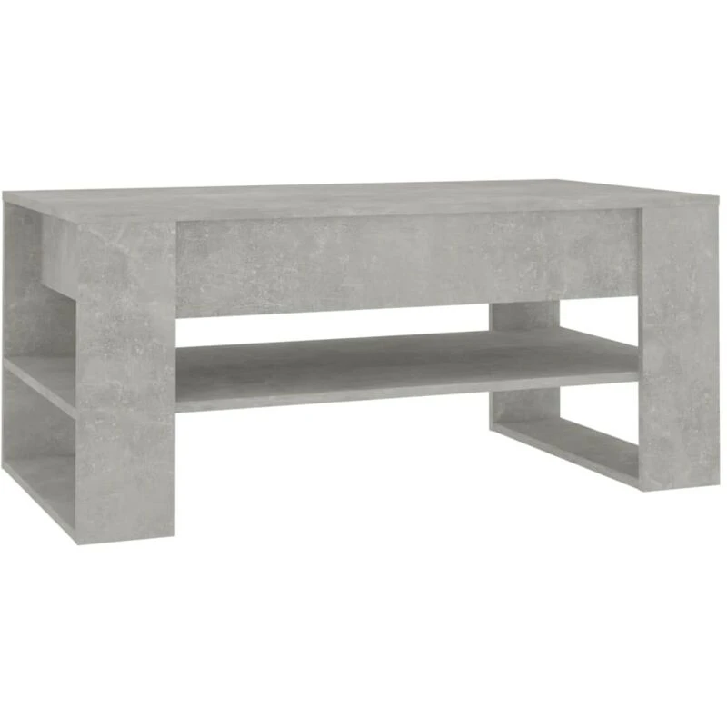 Image of VIDAXL Coffee Table Concrete Grey 102x55x45cm Engineered Wood Vidaxl 8720286963630