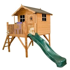 Image of Mercia Tulip Tower Playhouse with Slide