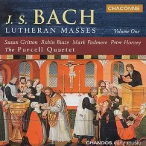 Image of Johann Sebastian Bach - BACH: Lutheran Masses, Vol.1 CD Album - Used