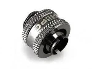 Image of XSPC G1/4" to 3/8" ID 1/2" OD Compression Fitting (Chrome) V2