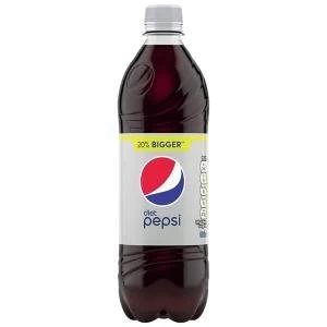 Image of Pepsi Diet 600ml Bottle 24 Pack