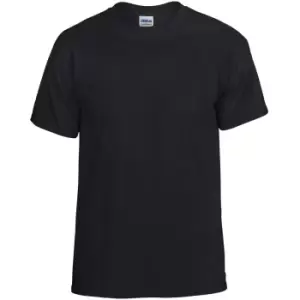 Image of Gildan DryBlend Adult Unisex Short Sleeve T-Shirt (M) (Black)