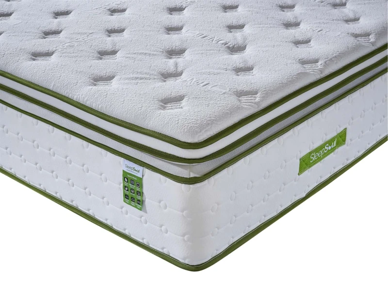 Image of SleepSoul Space Ortho Memory Pocket 4000 Boxtop Mattress in a Box - 6ft Super King Size