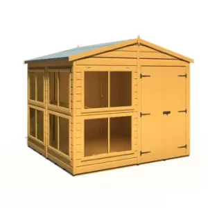 Image of Shire 8 x 8ft Sun Hut - Garden & Outdoor