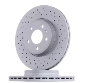 Image of ZIMMERMANN Brake disc AUDI 100.3330.52 8K0615301,8W0615301G,8W0615301T Brake rotor,Brake discs,Brake rotors