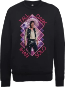 Image of Star Wars Han Solo Tall Dark Sweatshirt - Black