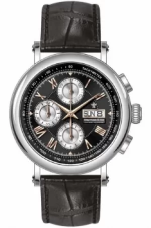 Image of Mens Dreyfuss Co Valjoux Automatic Chronograph Watch DGS00050/10
