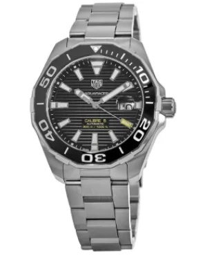 Image of Tag Heuer Aquaracer 300M Automatic 43mm Black Dial Stainless Steel Mens Watch WAY201A.BA0927 WAY201A.BA0927