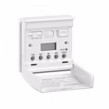 Image of Greenbrook 7 Day Electronic Wall Switch Lighting Security Timer with Override