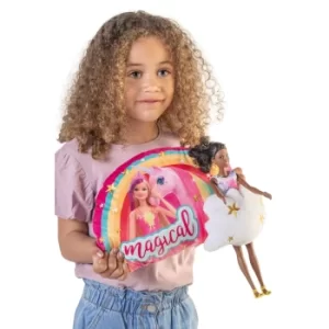 Image of Barbie 2D Plush Heatable Cushion