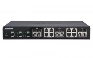 Image of QNAP QSW-M1208-8C 12 Port 10GbE SFP+ Managed Switch