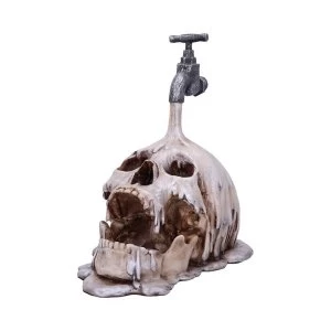 Image of Tapped Pouring Tap Skull Ornament