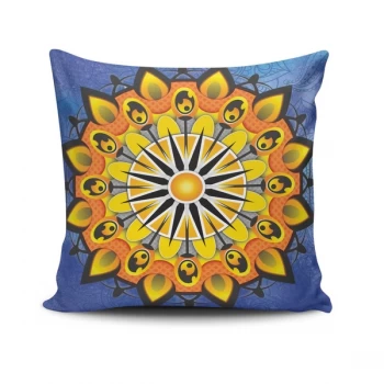 Image of MANDALA-18 - No Filling Multicolor Cushion Cover