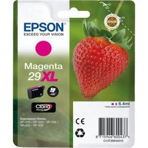 Image of Epson Strawberry 29XL Magenta Ink Cartridge