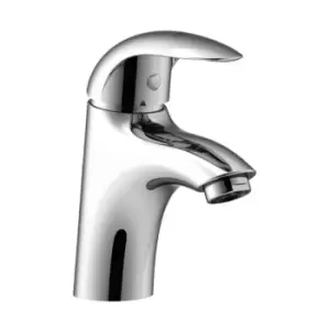 Image of Denova Basin Mono Mixer Tap with Clicker Waste - Chrome - AKW