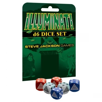 Image of Illuminati D6 Dice Set