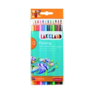Image of Derwent Lakeland Watercolour Painting Pencils (Pack of 12) 33254