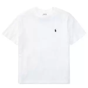 Image of Polo Ralph Lauren Boys Short Sleeve Logo T Shirt - White