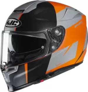 Image of HJC RPHA 70 Terika Helmet, black-orange, Size S, black-orange, Size S