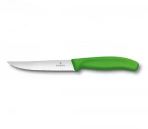 Image of Swiss Classic Gourmet Steak Knife (green, 12 cm)