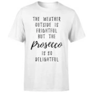 Image of Prosecco Is So Delightful T-Shirt - White - 5XL