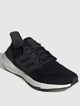 Image of adidas Ultraboost 22 - Black/White, Size 8, Men