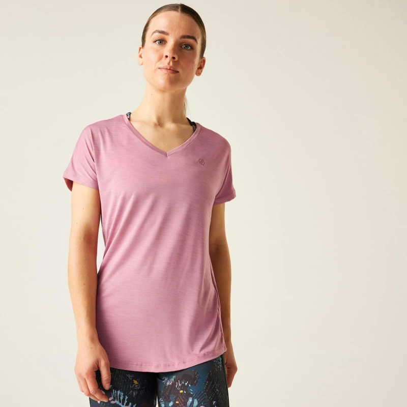 Image of Dare 2b Vigilant Performance T-Shirt Lilas female 14