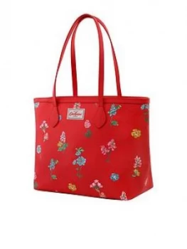 Image of Cath Kidston Twilight Sprig Placement Perfect Tote - Tomato Red