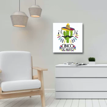 Image of 45452019C - 005 Multicolor Decorative Canvas Painting