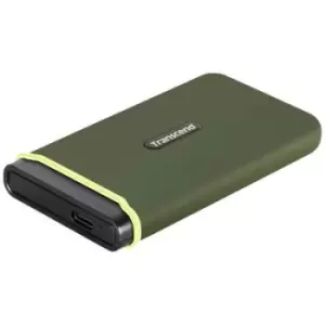 Image of Transcend ESD380C 1TB External SSD hard drive USB-C , USB type A Green TS1TESD380C