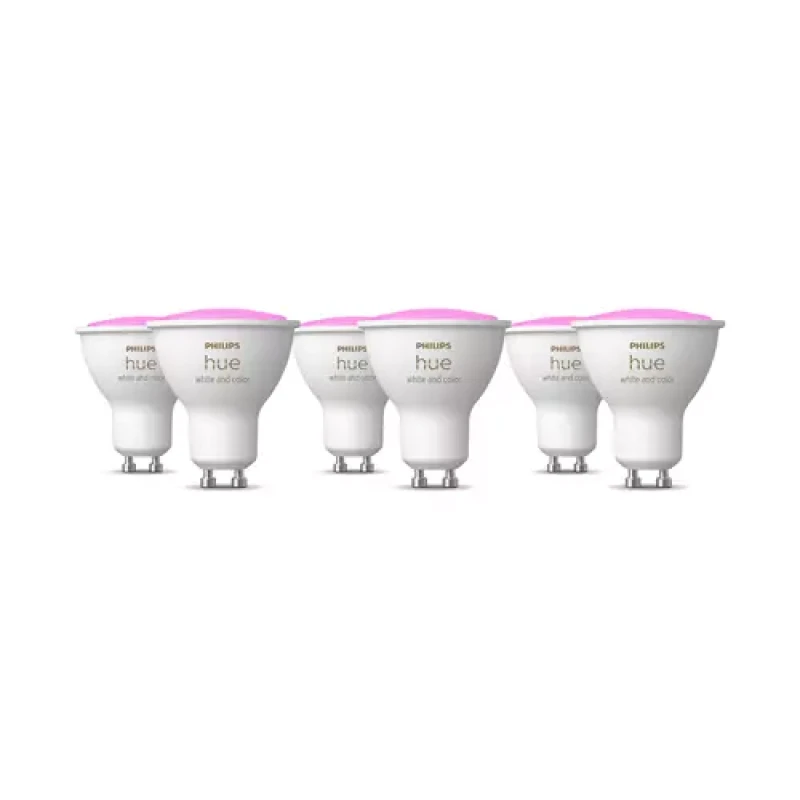 Image of Philips Hue Ambiance White GU10 6 Pack