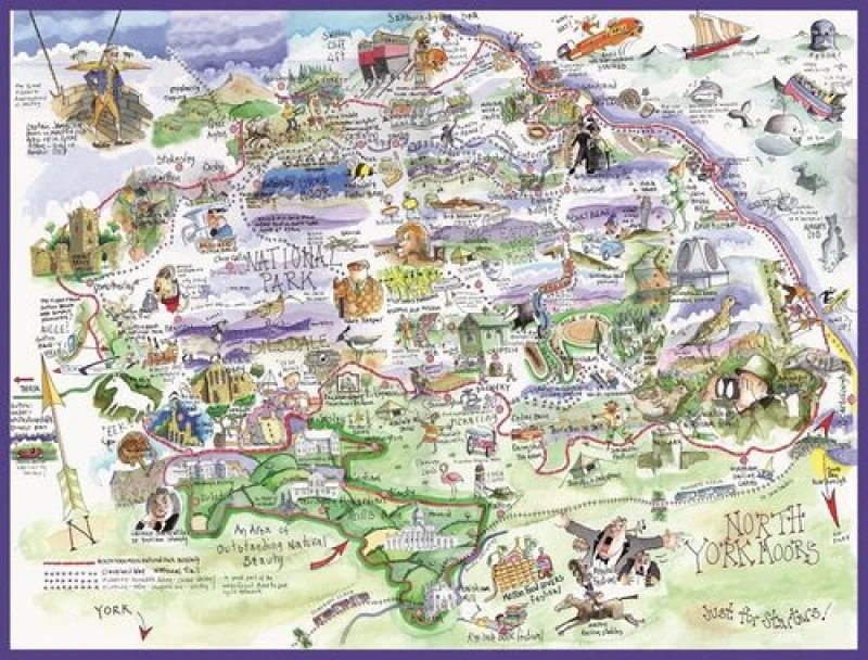 Image of Tim Bulmer Tim Bulmer North York Moors 1000 piece Jigsaw Puzzle