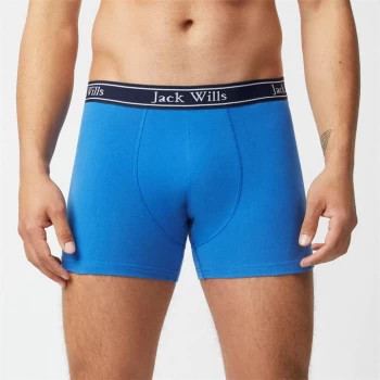 Image of Jack Wills Multipack Fine Stripe Boxers 2 Pack - Blue