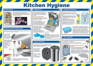 Image of Signslab 420x590 Kitchen Hygiene Fa607