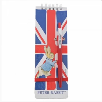 Image of Peter Rabbit Union Jack Notepad