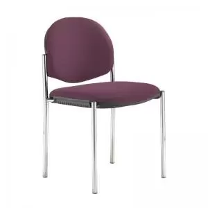 Image of Coda multi purpose stackable conference chair with no arms -