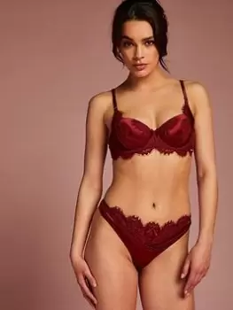 Image of Hunkemoller Hannako String Thong, Red, Size S, Women