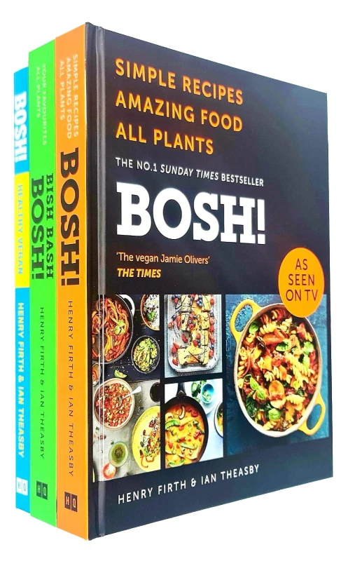 Image of Bosh Series 3 Books Collection Set By Henry Firth And Ian Theasby (BOSH!: Simple recipes) Ian Theasby Books