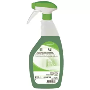 Image of Room Care R2 Hard Surface Cleaner and Disinfectant Ready To Use 750ml 6 Pack - FA274