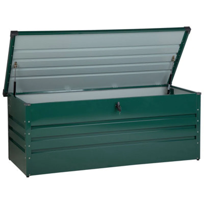 Image of Beliani Storage Box Cebrosa 165cm 70 Cm Dark Green