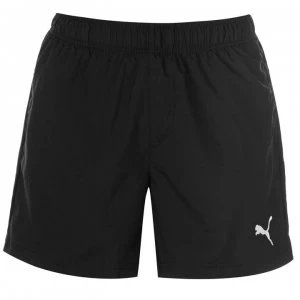 Image of Puma Football Training Shorts Mens - Black/White