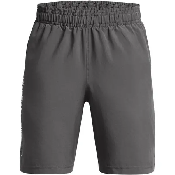 Image of Under Armour Woven Graphic Shorts Junior Boys Performance Shorts 7-8 (S) Purple 47809924175