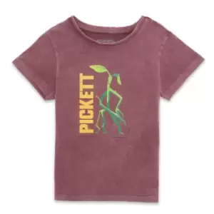 Image of Fantastic Beasts Pickett Kids T-Shirt - Burgundy Acid Wash - 3-4 Years