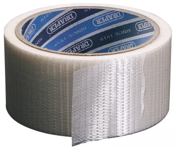 Image of Draper Expert 15M x 50mm Heavy Duty Strapping Tape 65021