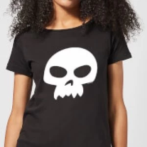 Image of Toy Story Sid's Skull Womens T-Shirt - Black
