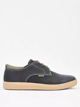 Image of Barbour Thar Lace Up, Navy, Size 7, Men