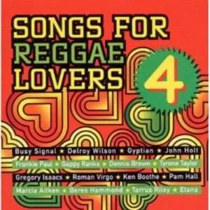 Image of Songs for Reggae Lovers - Volume 4 by Various Artists CD Album