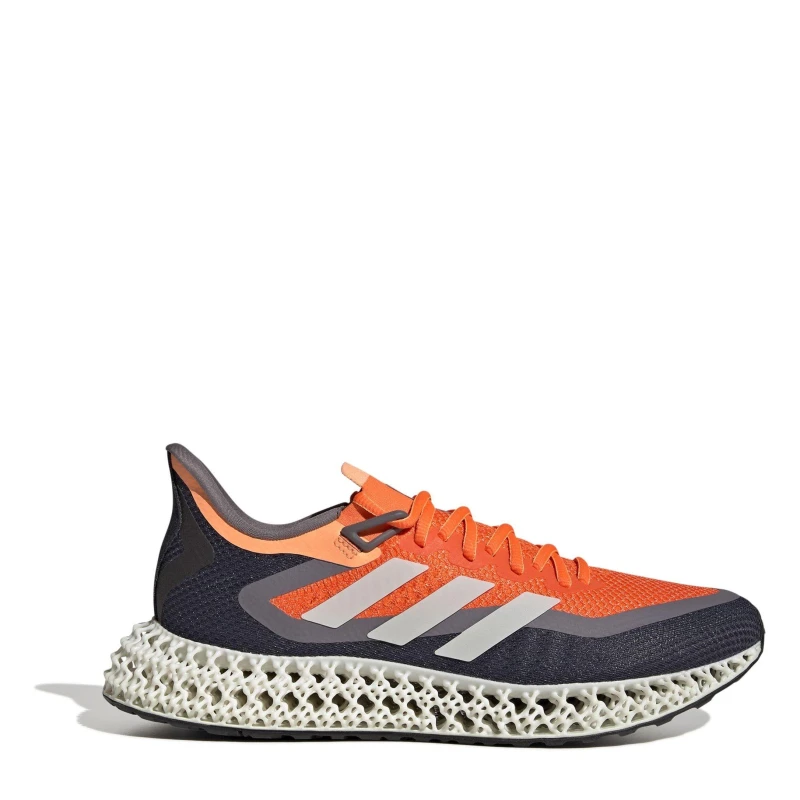 Image of adidas 4DFWD 2 Running Shoes Mens - Orange Orange 6.5