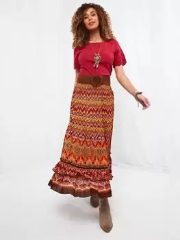 Image of Joe Browns Desert Dreaming Skirt Multi, Size 14, Women